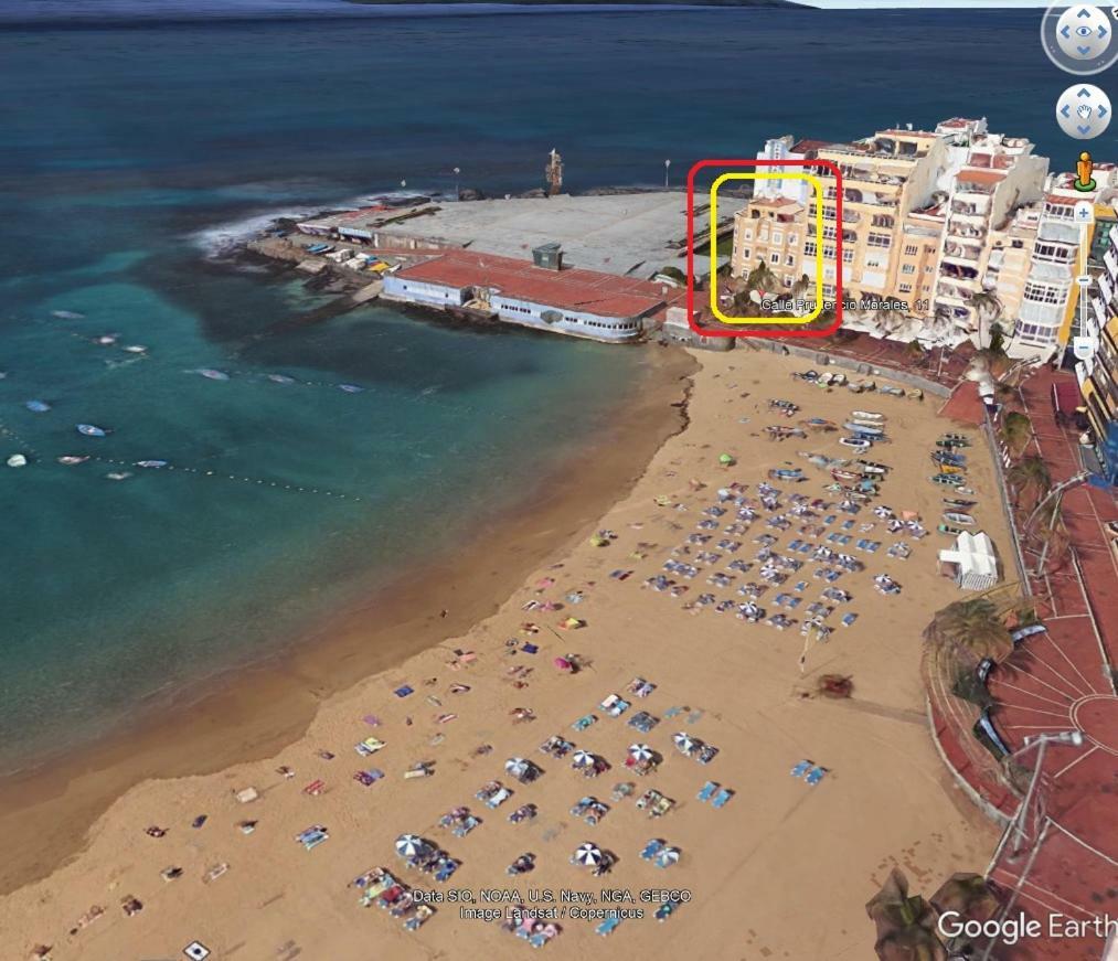Apartment 2-10 Canteras Beach Las Palmas / Gran Canaria Exterior foto